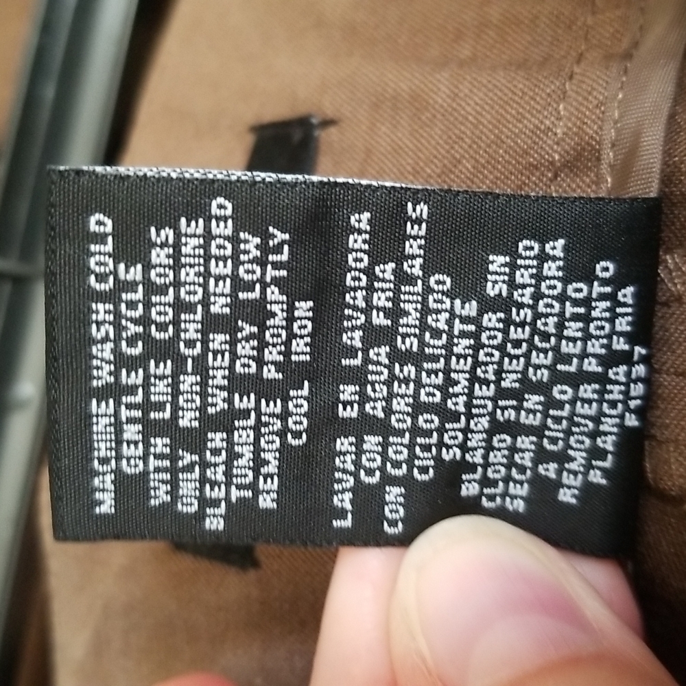 Rafaella Brown Women's Dress Pants Size 8 - Picture 8 of 8